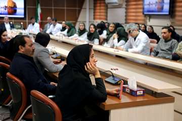 جشن پایان سال بیمارستان رفیده